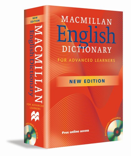 Macmillan English Dictionary for Advanced LearnersMacmillan English Advanced Dictionary original English version