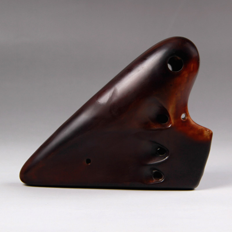 风雅陶笛（FENG YA OCARINA） 熏烧演奏型三管中音C调 三管AC陶笛 三管熏烧AC