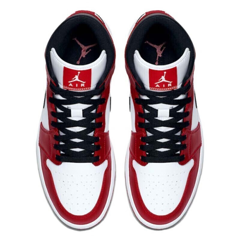 nike耐克airjordan1aj1mid小芝加哥休闲中帮男子篮球鞋