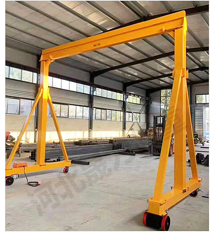龙门吊架移动小型龙门架吊机起重升降机电动式可拆卸天车行车手推固定