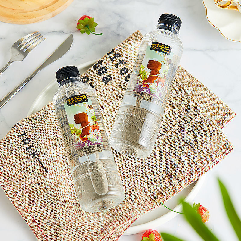 顶天源天然弱碱性水富锶饮用矿泉水小瓶300ml高端水300ml12瓶