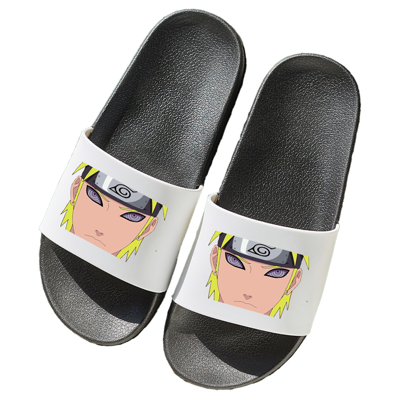 灵妙感 火影忍者拖鞋动漫二次元日系夏季火鸣人宇智波鼬佐助学生防滑