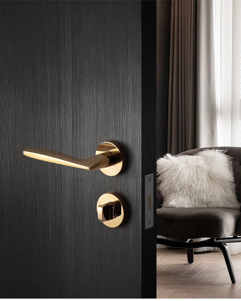 索斯诺隐形门锁双面暗门锁卧室单面锁背景墙储物间门锁衣帽间单面门锁