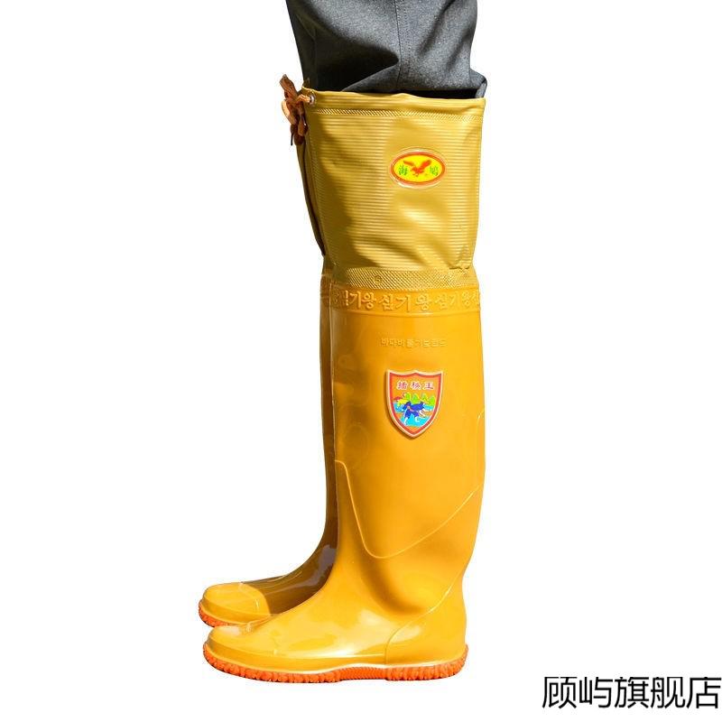 田插秧雨鞋靴软底田雨靴高筒农田泥靴赶海鞋稻田泥鞋筒靴农用下田插秧