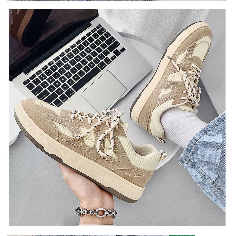 毒家poison 板鞋男ins潮2022夏季新款透气运动休闲韩版鞋子男小众设计