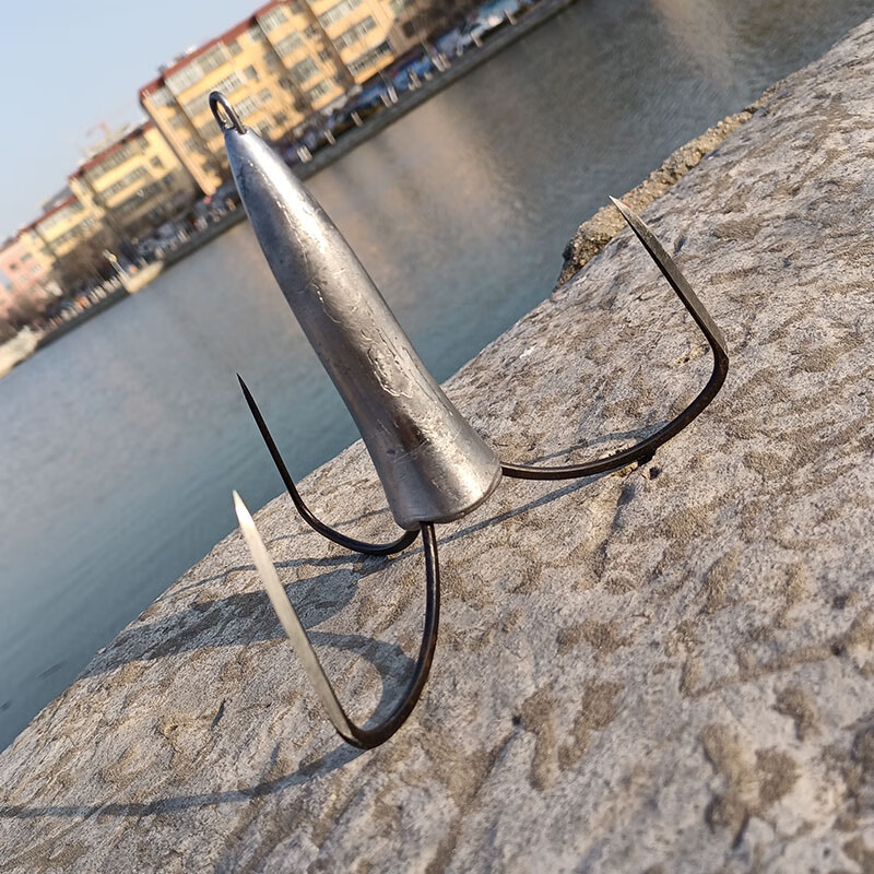 【金秋献礼】抗流水鱼钩 300克200克150克特大号锚鱼钩锚钩三角锚钩锚