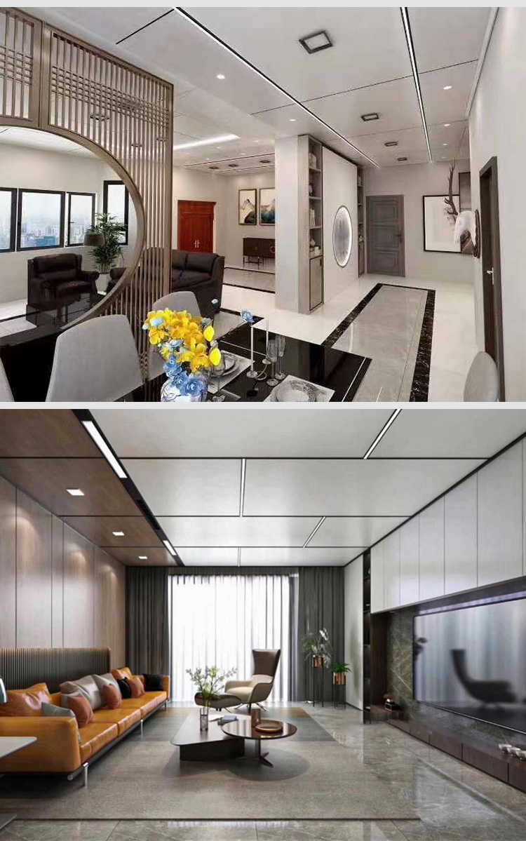 集成吊顶铝扣板同款蜂窝大板天花板铝厨房卫生间吊顶客厅阳台办公室