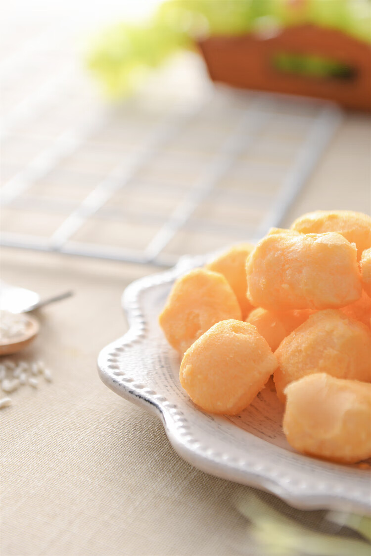 越后制果奶酪芝士波波球牛奶牛乳球6袋入应急储备食品草莓大福味赏味