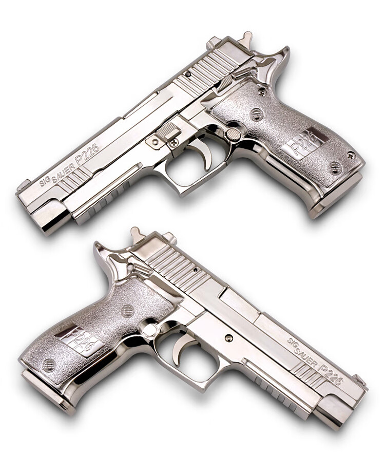 神孩子1205金属p226枪玩具枪92式合金枪军迷军事模型收藏礼品可拆卸可