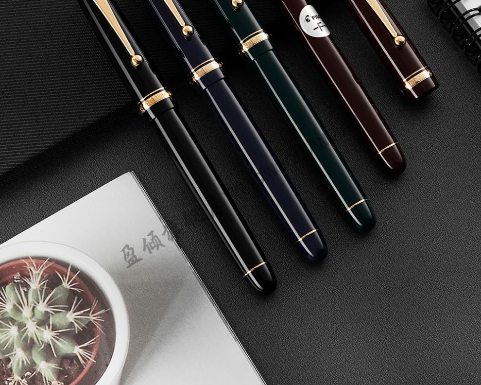 百乐笑脸 限定钢笔 日本pilot百乐custom 74 钢笔14k金尖贵客5号软弹