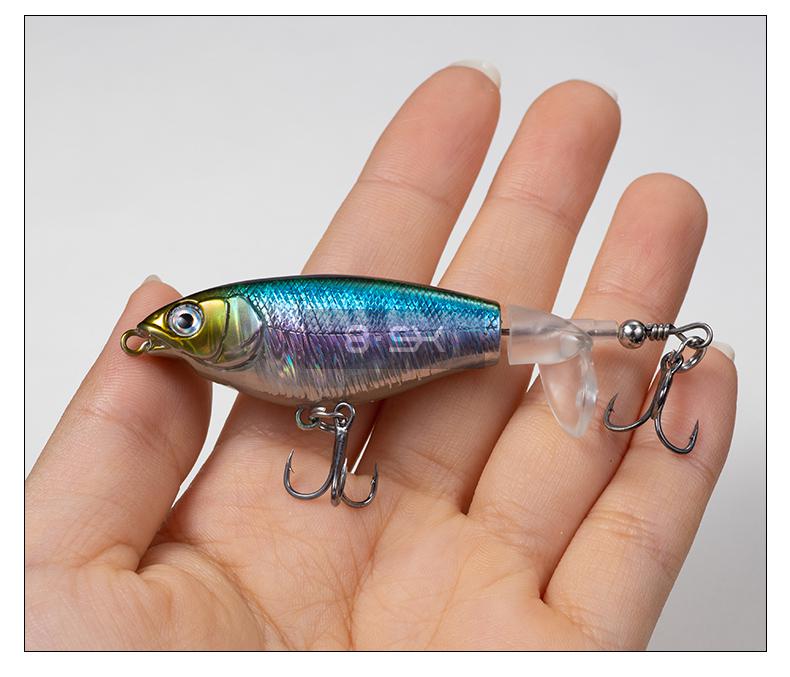 水面拖拉机路亚饵路亚假饵微物浮水雷蛙螺旋桨远投海钓淡水翘嘴鲈鱼