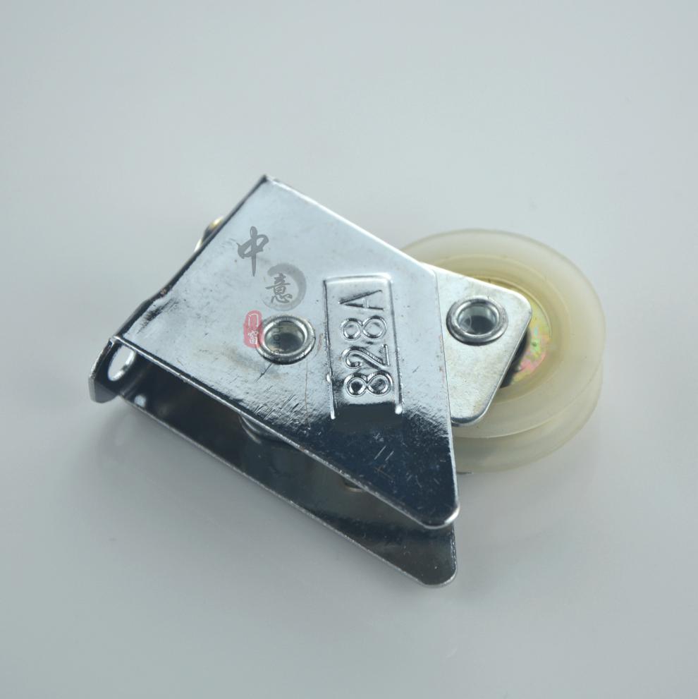 定制适用移门滑轮老式828铝合金门窗滑轮推拉玻璃下滑轮轨道轮子配件