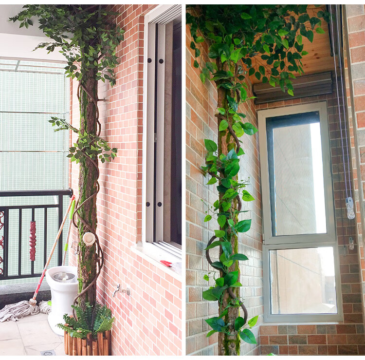 管道装饰包柱子消防下水管遮挡美化创意室内阳台人造景管道装饰套餐10