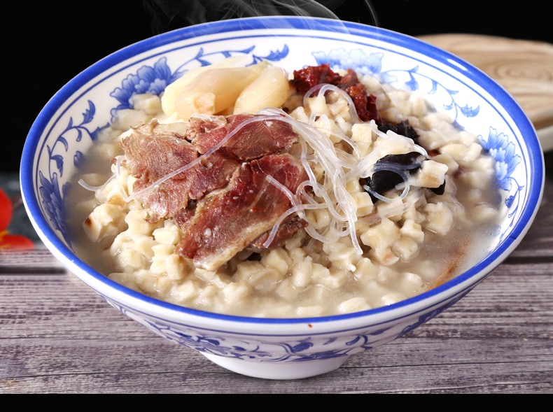 刘一泡羊肉泡馍350g3袋陕西特产水盆羊肉方便食品西安小吃美食