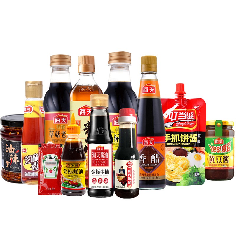调味料套装组合小瓶油盐酱醋调料品小份炒菜调味品小包份装家用学生