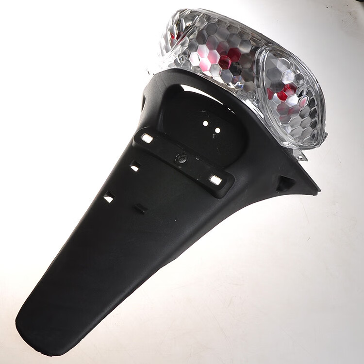 润华年适用于摩托车电动车电摩改装配件巧格花嫁福喜后灯总成尾灯罩后