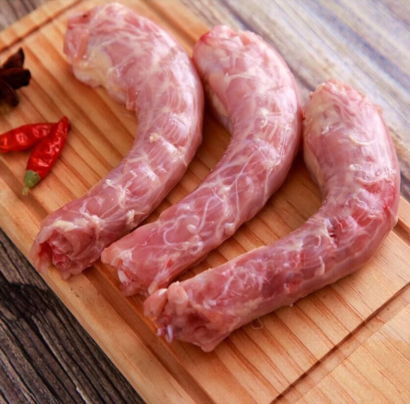 新鲜冷冻鸡脖子去皮鸡脖子烧烤卤味整根鸡脖活杀速冻2斤4斤新鲜去皮鸡