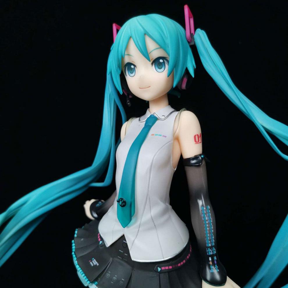 官方品牌初音未来动漫二次元美少女娃娃玩偶樱初音模型亚种粉红色miku