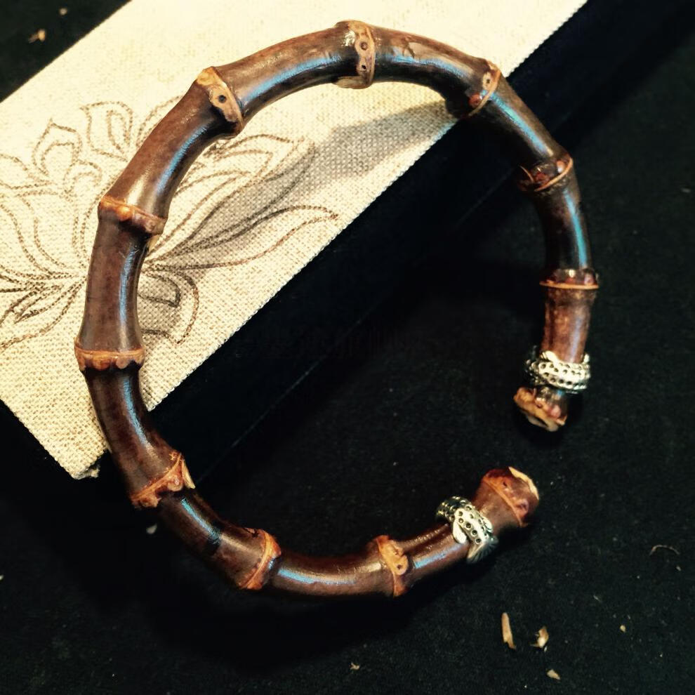 紫竹藤手镯 设计紫竹手镯 天然紫竹 纯手工 一手货源紫竹藤 黑藤竹