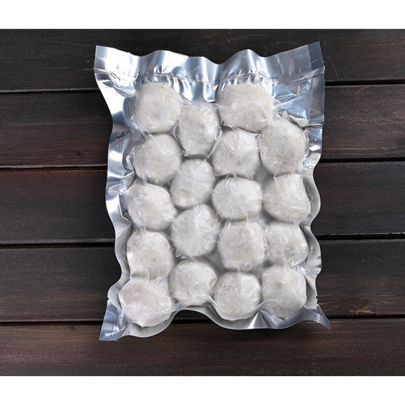 味小府安徽长丰特产手圆子淮南水晶圆子猪肉贡丸猪肉贡圆面圆 圆子