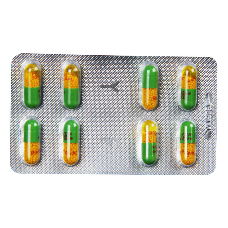 快克 复方氨酚烷胺胶囊 16粒/盒 缓解普通感冒
