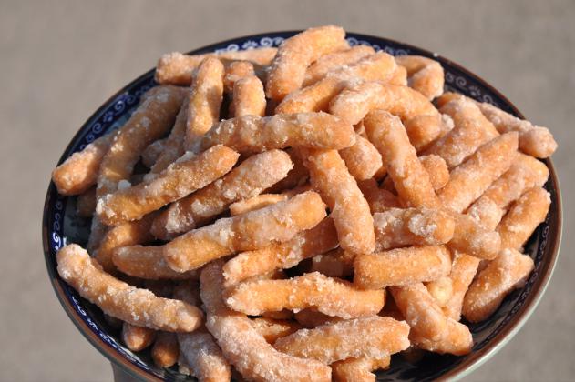 隆盛糕点山东青州特产传统清真蜜三刀江米条长寿l绿豆糕全国隆盛糕点