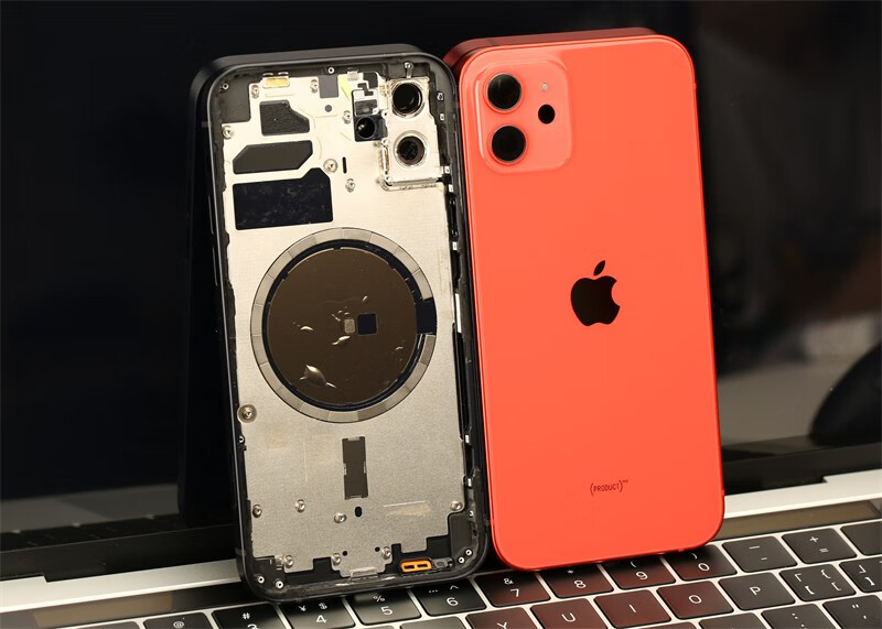 适用原装iphone12原装拆机壳苹果12pro后盖总成12max后壳12mini中边框