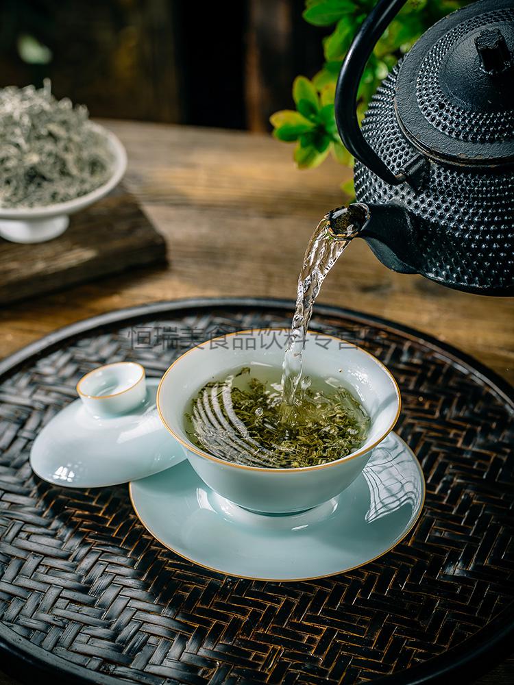 张家界野生莓茶农一号芽尖莓茶多规格高山龙须牙尖不老莓藤茶两袋500g