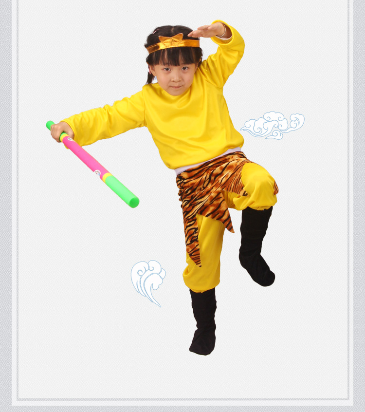 儿童西游记演出服幼儿园节目美猴王孙空唐僧猪八戒沙僧表演衣服za095