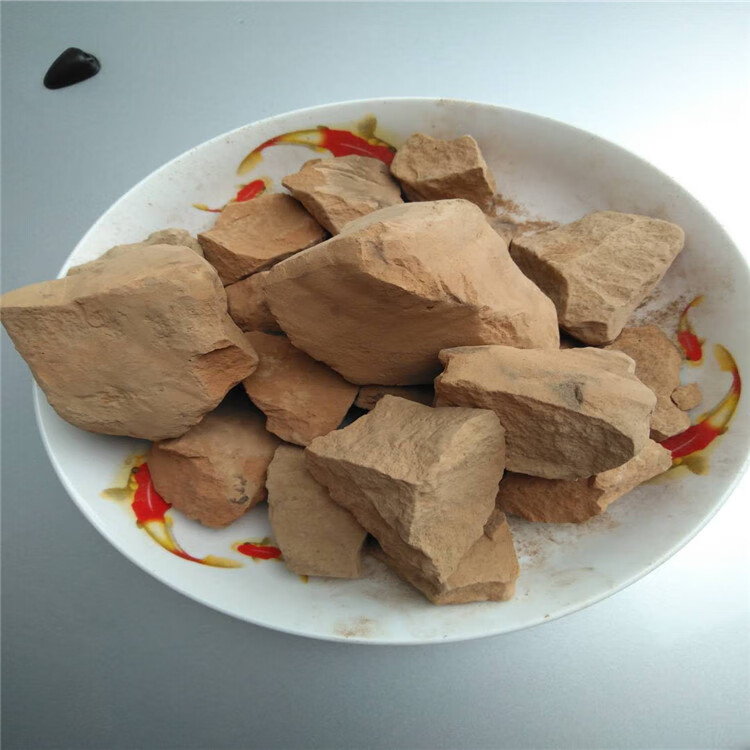 陕西黄土异食癖深层黄土块灶心胶泥烤饼条非吃的土观音非可食用土 1斤