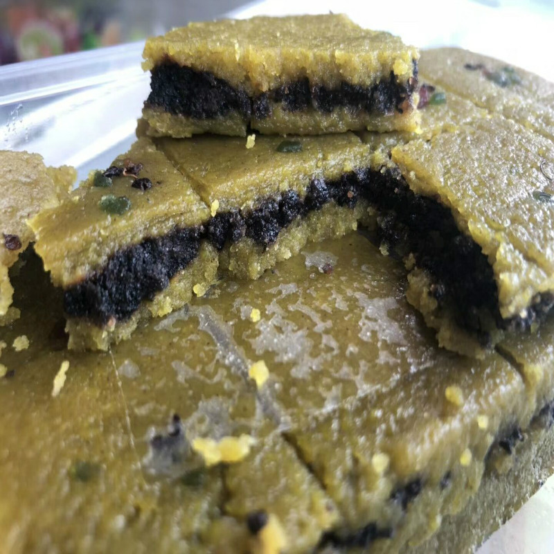 安徽泾县特产绿豆糕传统豆沙糕点怀旧食品端午节礼品5盒口味可以备注