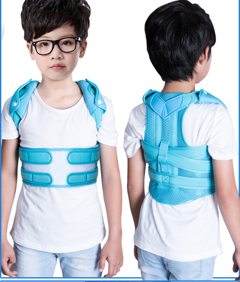 适用于312岁儿童驼背脊椎器脊柱侧弯纠正带小孩学生幼儿腰椎高低肩