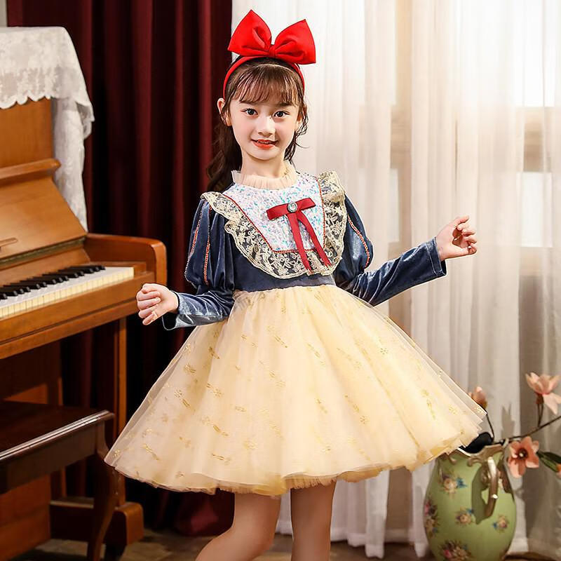 圣诞节儿童服装万圣节儿童服装女童演出服洛丽塔服女孩装扮服饰圣诞