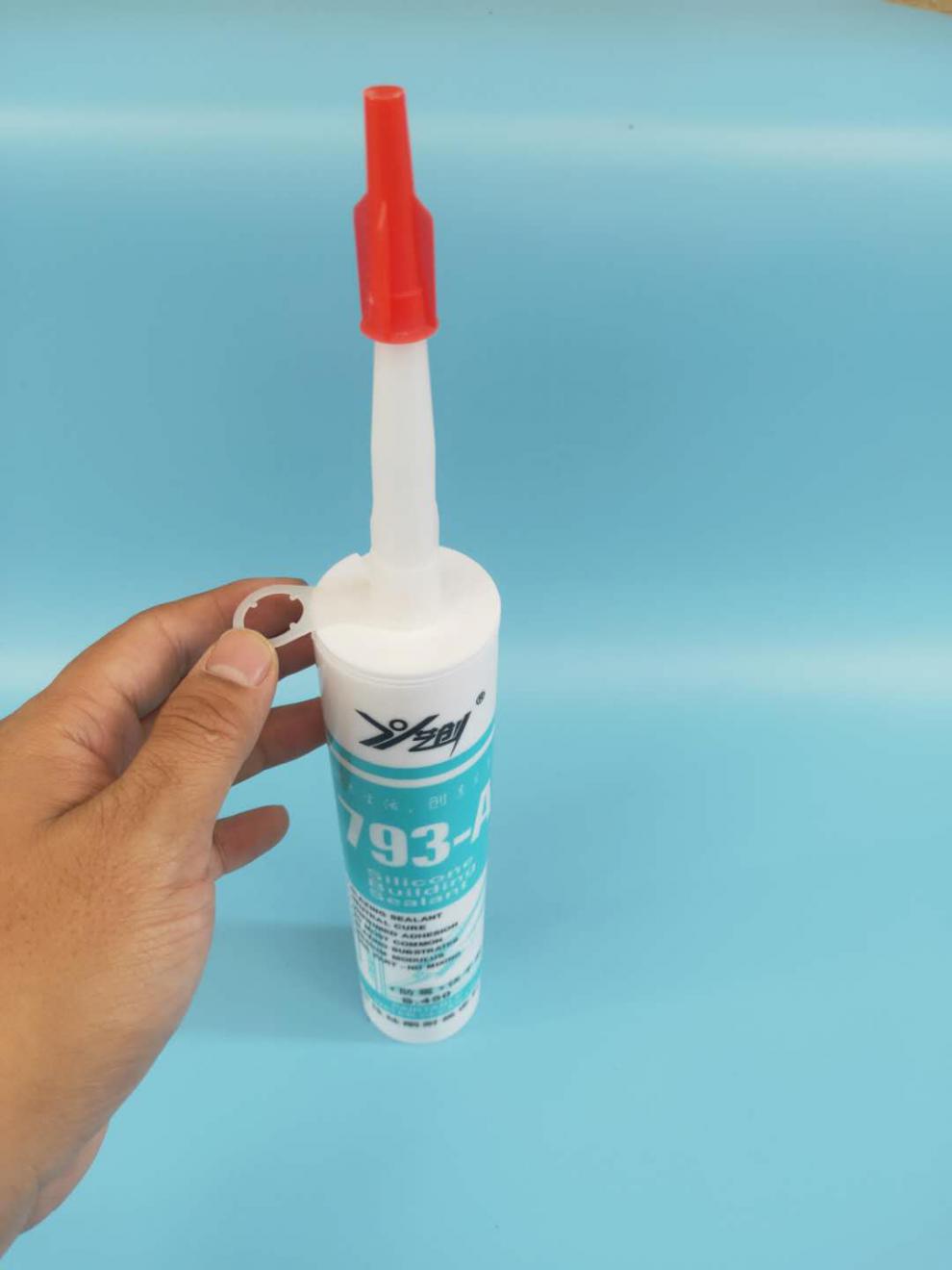 螺旋瓶装通用玻璃胶胶嘴红帽子胶嘴胶头硅胶头子带帽盖子胶嘴密封10个