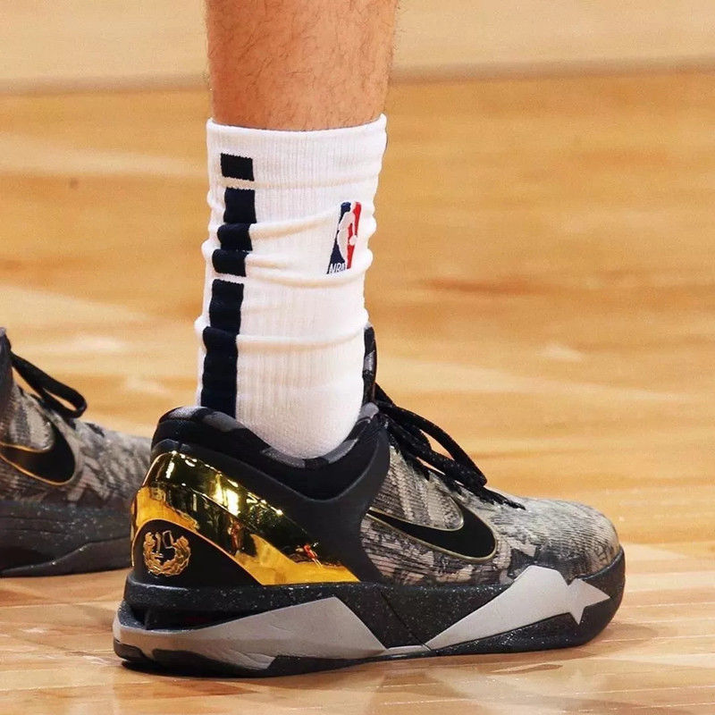 滕讯体育同款nba篮球袜子男高帮透气毛巾底精英袜中长筒球员版训练