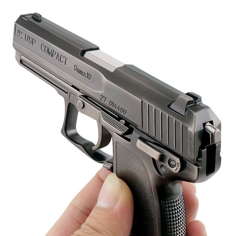 玩具手炝 成人金属 模型升级1:205usp抛壳可拆卸玩具儿童男孩仿真不可