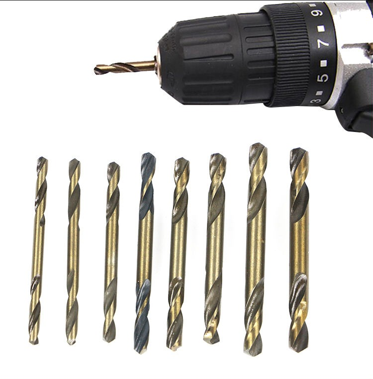 天南兄弟(tnbrothers) 电钻钻头双头不锈钢专用麻花钻头直柄双刃高速