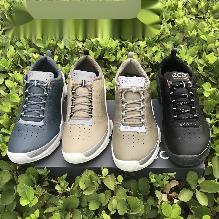 商场明星款ecco爱步大经典款健步c 男牦牛皮运动鞋男鞋女鞋情侣鞋