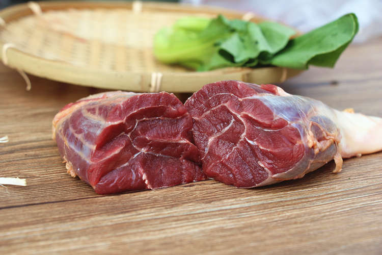 恬女神牛金钱腱子500g前腿牛腱子 梅花腱 小腱子新鲜现杀黄牛肉农家