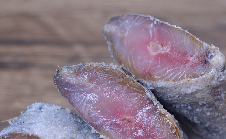 咸鱼梅香马鲛咸鱼干3斤腌制大马胶鱼500g广东茄子煲咸鱼干货食味缘整