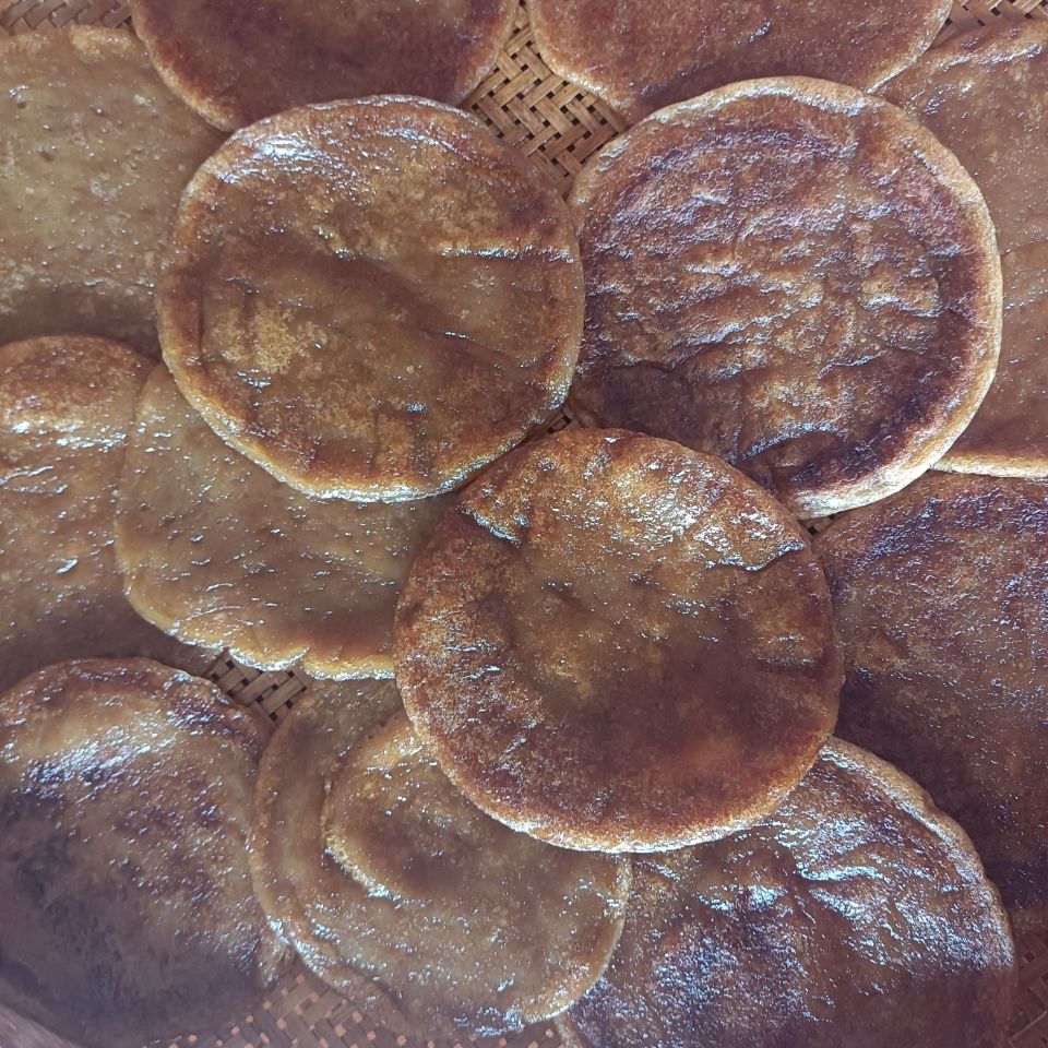 糍粑年糕油炸糕糯米糍传统手艺新鲜现做现发 广西米果糍粑12只【图片