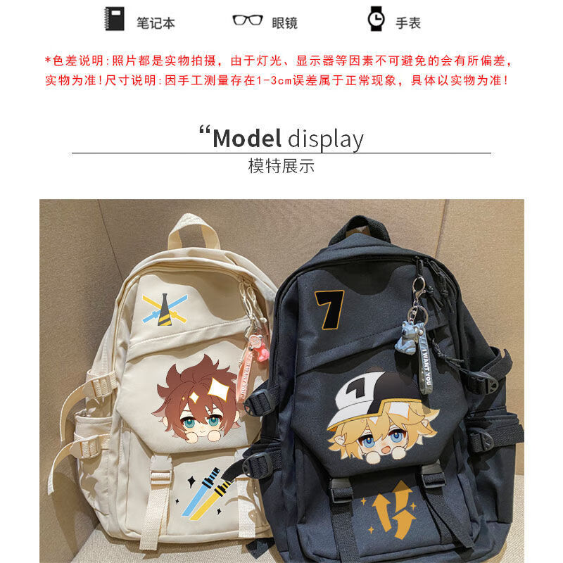 凹凸世界书包小学生背包初中男女卡通韩版青少年休闲双肩包结盟者g款