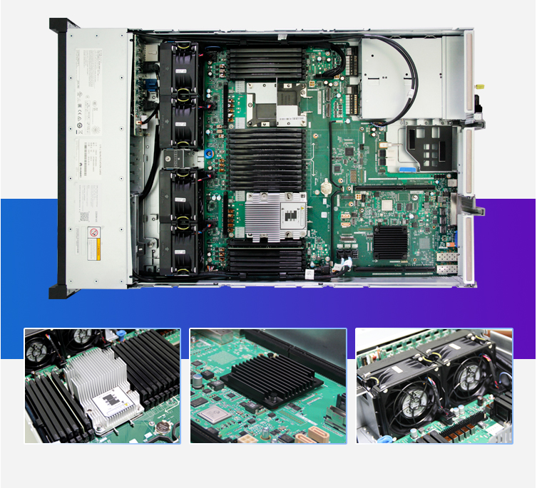 华为服务器rh2288v3/2288xv5/2288hv5 铜牌 银牌 2u机架式 3204 16g 2