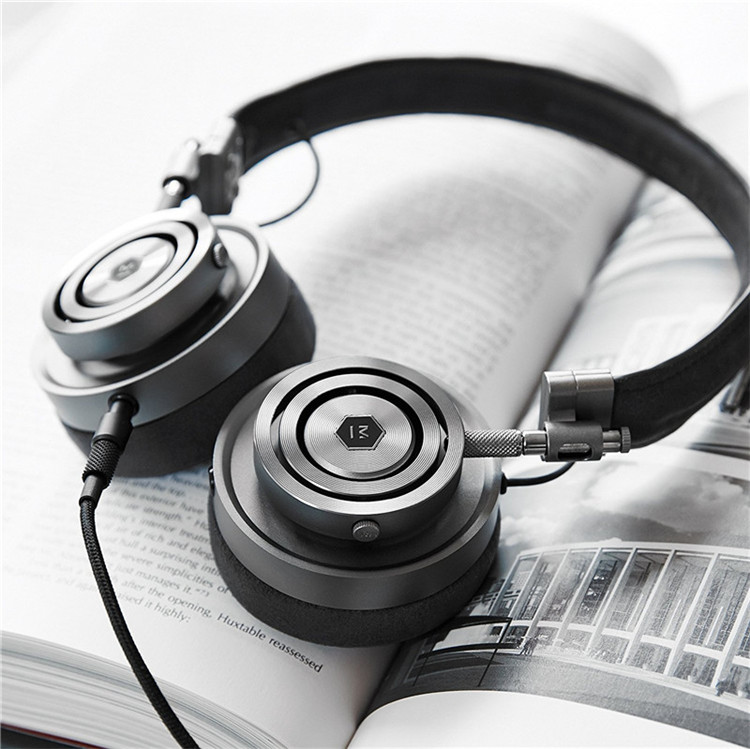 master & dynamic mh30 头戴式耳机 皮质耳垫 金属时尚耳机 折叠创意