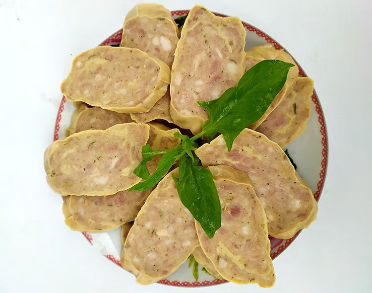 徐州特产 毛家扦子 肉卷边家扦子千子焖子老味大席菜卷煎仟子 毛家仟