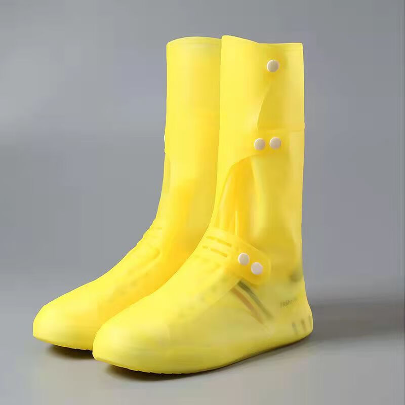 防水鞋套防雨雨鞋套长筒男女防水鞋套加厚防滑耐磨高筒高帮雨天户外