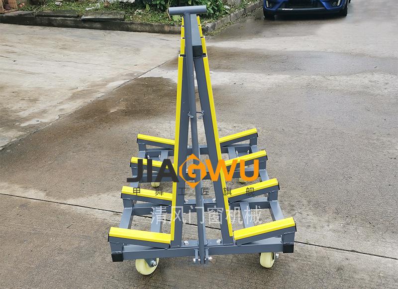 门窗玻璃架周转架铁板输架拉玻璃的推车物流运输车石板转运车 1.
