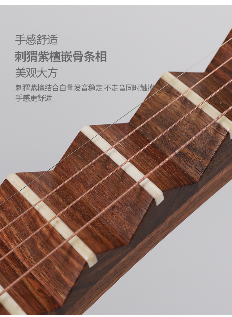 刺猬紫檀琵琶草花梨琵琶民族弹拨乐器成人考级演奏练习琴现货速发草