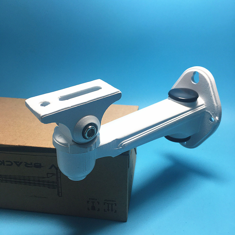 1212zj监控支架铝合金摄像头支架壁装支架室外防水支架摄像机支架