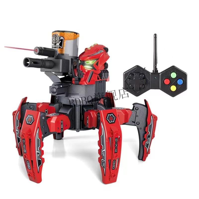 玩具机器人 星际仿真智能遥控蜘蛛六脚对战机器人电动双人对打儿童